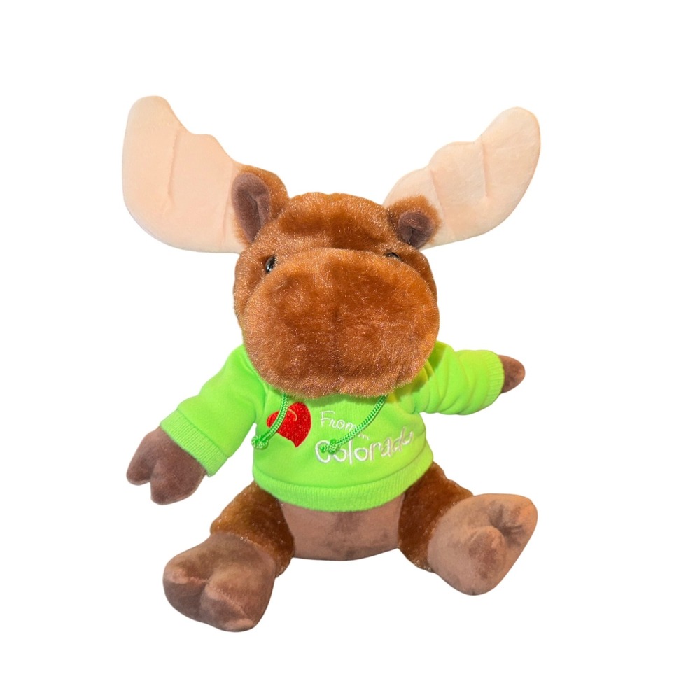 Moose Plush Love from Colorado Stuffed‎ Animal NWT